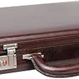 Red Cherry Genuine Leather Briefcase Laptop Compartment Expandable Features High-Security Combo Number Lock Briefcase Bag for Men-picture-39