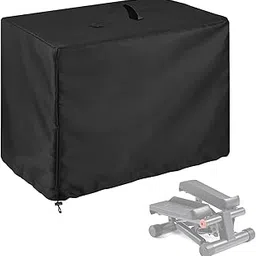 Exercise at Home Stepper Protective Cover, Indoor Exercise Workouts Stepper Dust Cover With Handle,17”L x 13”W x 13.75”H,Black-picture-12