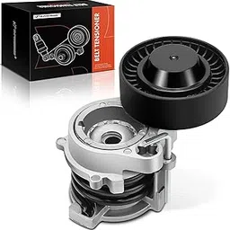 A-Premium Belt Tensioner Assembly with Pulley Compatible with BMW 325i 325xi 325Ci 330i 330xi 330Ci 525i 530i 2003-2005 X3 2004-2006 X5 2002-2006 L6 2.5L 3.0L, Replace# 11287512758-picture-35