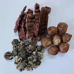 Amla Reetha Shikakai Raw Form for Hair Care – 100% Natural Herbal Hair Wash Pack | Anti Hair Fall, Dandruff Control & Hair Strengthening | 150g X 3 Packs (Total 450g)-picture-50