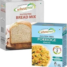 Wheafree Gluten Free Combo Pack - Bread Mix (1Kg), Porridge/Dalia (500g) | Quick and Easy to Make | 100% Natural Veg Ingredients-image-13