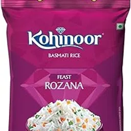 Kohinoor Feast Rozana Basmati Rice, 5 kg, Premium Everyday Rice-image-5