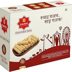 SAHU GAJAK BHANDAR Gajjak 600g | Gud Ki Til Snacks | Gazak | Gazzak | Sesame Chikki | Winter Special | Sesame Bar | Til Wali Gajjak | Ghachak | Tilkut | Kutema Gazzak | Chikki Sweets-picture-20