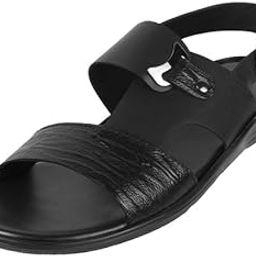 mochi Men Faux Leather Flat Comfort Sandal-picture-23