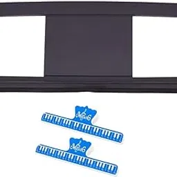Keyboard Music Stand Lightweight Sheet Music Stand for Beginner Professional Blue Clips-picture-21