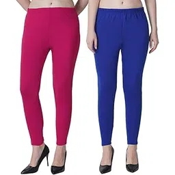 yezi Combo Pack of 2 Winter Wear Woolen Leggings for Women/Ladies-picture-20