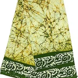 soul of bengal Men's Santiniketan Wax Batik Lungi | Pure Cotton | Multicolor-picture-11
