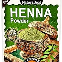 NatureBoat - 100% Pure Natural Handpicked Henna/Mehandi Leaves Powder From Rajasthan Farms | For Richer Long-lasting Vibrant Hair colour | No Chemicals No Added Artificial Colours | Conditiones, Nourishes Promotes Healthy Hair & Scalp Health-picture-31