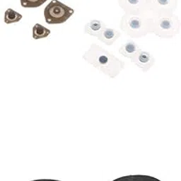 Merishopp 1 Set Buttons Conductive Rubber Pad for PS4 Controller+Aim Assistance Ring|Video Games & Consoles | Replacement Parts & Tools| Replacement Parts & Tools-image-64