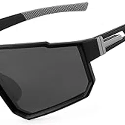 Karsaer Polarized Cycling Riding Glasses Sports Sunglasses Men Women for Moutain Baseball MTB Bicycle B5094-image-8