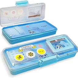 funblast Pencil Box for Kids – Pencil Box Boys, Pencil Case for Girls Stylish, Pencil Case Boys for School, Stationery Organizer Box, Geometry Box for Kids, Return Gift for Kid image 1