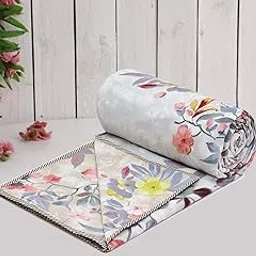 Super Soft Cotton Printed Dohar | AC Blanket, Quilt/Duvet for Single Bed 60x90in - Value Pack for Home, Hotels, Hostels, PGs & Wholesale Ideal for Diwali Gifting - Design 11-picture-27