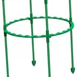 JAZZY PEARLS® 3xTomato Growing Cage Garden Plant Support Stakes for Potted Plants Vines Pots Double Layer 25cm-image-34