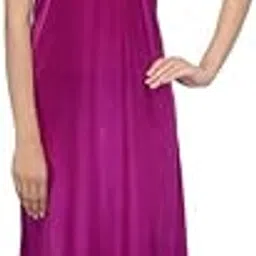 ananqe Women's Satin Maxi Nighty Collection - Full-Length, 10 Colors, Sizes XS-6XL-picture-11
