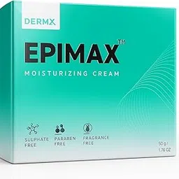 New_Epimax Moisturizing Cream | Hydrating & Nourishing Formula for Dry and Sensitive Skin | Sulphate-Free, Paraben-Free & Fragrance-Free Daily Moisturizer for Soft, Smooth, Healthy Skin – (50gm) image 1