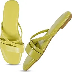 dfr Heel Casual Flip Flops Slippers For Girls Women, Comfortable Foam Chappals-picture-33