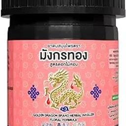 Hani po! Golden Dragoon Brand Herbal Inhaler, Floral Formula, Traditional Thai Aromatherapy pack of 1-image-81