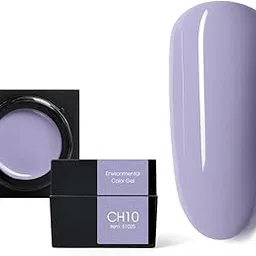 CANNI Color Mud Gel 1 Pcs 5ml Gel Polish from BELLE GAGA Color Soak Off LED Nail Gel Polis Manicure Salon DIY at Home Brush not Included (CH10-Amethyst)-picture-28