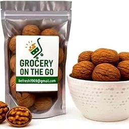 GROCERY ON THE GO Kashmiri Walnuts With Shell | Walnuts Inshell | Whole Walnuts | Whole Akhrot | Akhrot Sabut - 1kg-image-29