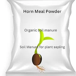 Horn meal fertilizers for home garden 2 kg, Organic soil manure for plants-image-3