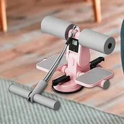 Clefairy Portable Sit Up Machine - Ab Core Trainer with Suction Cups and Pull Rope, Workout Equipment with Counting Function for Strength Training - MultiColor-image-80