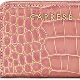 Miranda Zip Around Wallet for Women| Small, Pink | Multiple Card Slots with Stylish Animal Print | Perfect for Carrying Daily Essentials-image-70