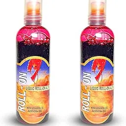Roll On Liquid Alta for Women & Girls | Red Color with Vitamin E & Aloe Vera Gel | 50ml | Hands & Feet | Long-Lasting, Waterproof, Skin-Friendly Aalta for Bharatanatyam, Kathak, Weddings & Festivals (2)-image-60