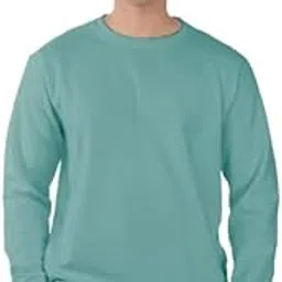 Sweatshirt Pullovers for Men | Round Neck Full Sleeves Plain Printed Sweatshirts for Winters (L (P-337)-picture-24