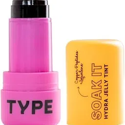 TYPE BEAUTY INC Soak It Hydra Luminous Jelly Tints For Cheeks, Lips And Eyes, Lip Stain With Squalane For Deep Hydration, Long Lasting Smudge-Proof Lip Tint For Women - Black Cherry 84-image-33
