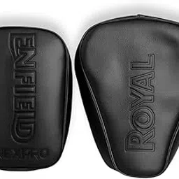 EAZ Black Waterproof Seat Cover for Royal Enfield Classic UCE 350cc & 500cc Models.-picture-45