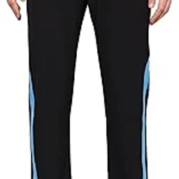 stormshape Men's Track Pants | Slim Fit Joggers with Side Stripes | Stretchable Gym & Casual Wear-picture-51