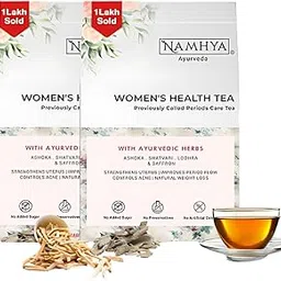 Namhya PCOS PCOD Loose Green Tea | PCOS tea for women (Pack of 2) | Loaded with Natural Ayurvedic Herbs (Shatavari and Ashoka) for Hormonal Balance & Better Period Cycle 3.53 oz-picture-32