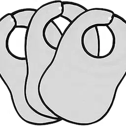 DREAM CARE Waterproof TerryCloth Super Soft & Quick Dry Baby Bib for Feeding Babies and Toddlers, Unisex Set of 3 Baby Bibs for 0 month to 1 year-picture-52