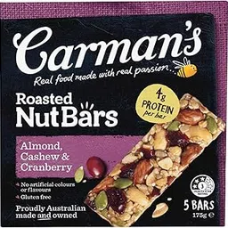 Carman's Roasted Nut Bars- 175gms | Almond, Cashew & Cranberry | Wholesome Snack | High Fibre | On-the-Go Snack | Daily Energy Bars | Gluten-free | Vegan-picture-24