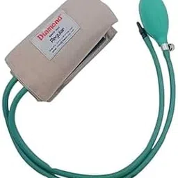 Diamond Regular BP Cuff with Bladder, Bulb, & Valve - BP Monitor Cuff for Diamond & Other Brands - BP Cuff For Aneroid/Mercurial | BP Cuff Set - Adult Free Size Bp Cuff-picture-16