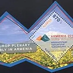 Armenia Stamps ODD Shape Mountain Shape Miniature Sheet...philaimpex Stamps Collection-picture-22