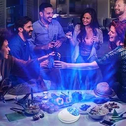 Ocean Wave Night Light Projector, Night Projection Lamp with Bluetooth and Timer, 7 Color Modes and 8 Ambient Nature Tunes with Remote & Touch Control for Baby Kids Adults Bedroom-image-39