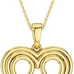 kisna 14 KT Eternal Heart Yellow Gold Pendant For Women-picture-12