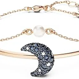 swarovski Sublima bangle, Moon, Multicolored, Rose gold-tone plated-picture-24