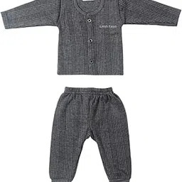 Kids Thermal Top and Pyjama Set - Round Neck, Full Sleeves, Winter Wear Suit for Infants, Girls, Boys (Pack of 2)-picture-35