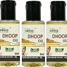Sansu Dhoop Ka Tail 50ml (Pack of 5) | 100% Pure & Natural.-picture-36