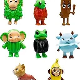 GZRC-YDDK 8PCS for Tung Tung Tung Sahur Toy Set, Brainrot Toys, Cute Themed Parties, Anime Action Figure, Collectible Desktop Decor,Cake Decorations-picture-11