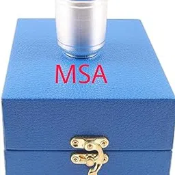 MSA Jewels BIS Hallmark Certified Pure Silver Solid Glass (5 x 5 cm, 17 gm, Silver)-picture-29
