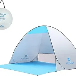 EXCLUZO 70.9x59x43.3 Inch Au ATIC Instant Pop-up Beach Tent Anti Sun Shelter Cabana for Camping Fishing Hiking Picnic-picture-50