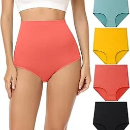 ANESHA Underwear for Women Sexy Bikini Panties Lace Stretch Seamless Low Rise Hipster Breathable Soft Free Size (26 – 30) Multicolour Pack of 4-picture-14