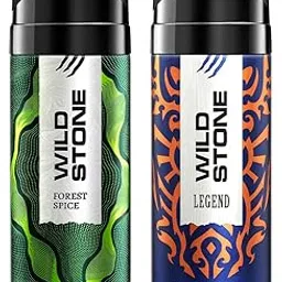 Wild Stone Forest Spice and Legend Deodorants for Men, Pack of 2 (150ml each)-picture-32