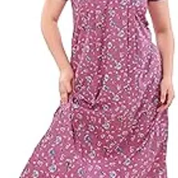 soulemo Women's Premium Cotton Nighty 1671-picture-20