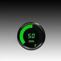 Intellitronix Speedometer Bargraph Memory Programmable Black Bezel M9222G (Green)-picture-28