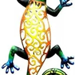 TRENDYNEST® 2xWall Hanging Gecko Artworkd Decorative Lizard Outdoor Garden Decor Yellow | Home & Garden | Yard, Garden & Outdoor Living | Garden D?©Cor | Other Garden D?©Cor-picture-60