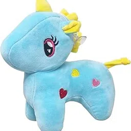 NATKHAT Unicorn Plush Toy | Adorable and Magical Stuffed Animal for Kids and Unicorn Enthusiasts (Blue)-image-2